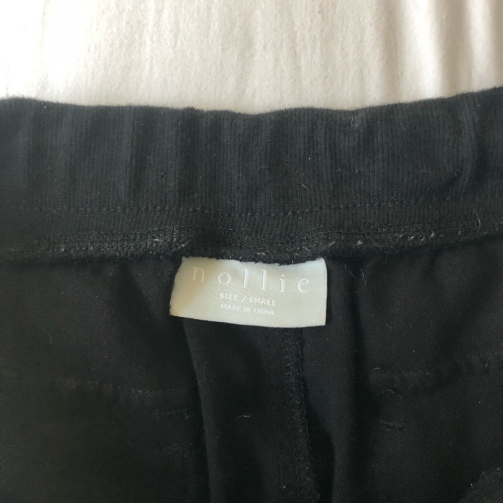 PAC sun black jogger pants w pockets